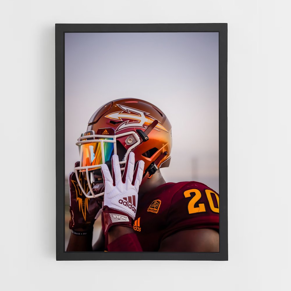 Poster Arizona de state – affiche Baseball (vue 2)